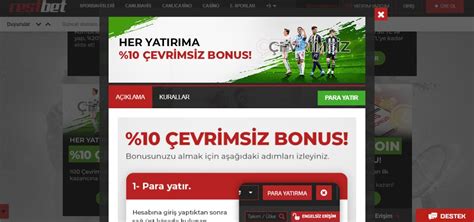 Restbet Bonus Nasıl Alınır