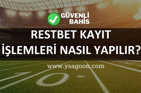 Restbet Nasıl Bahis Yapılır